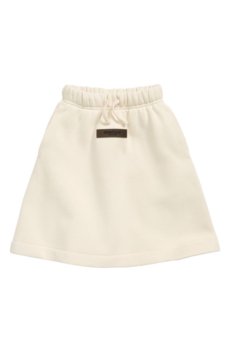 Fear of God Essentials Kids' Fleece A-Line Skirt, Main, color, 