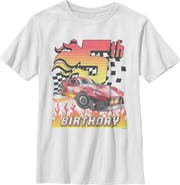 Hot Wheels Boy's Hot Wheels GT Scorcher 5th Birthday Graphic T-Shirt