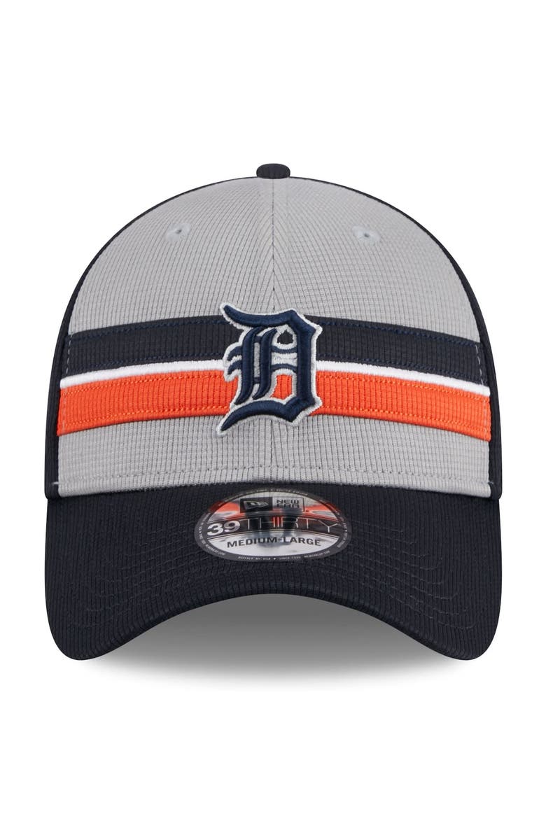 New Era Men's New Era Gray Detroit Tigers 2024 Batting Practice 39THIRTY Flex Hat, Alternate, color, Gray