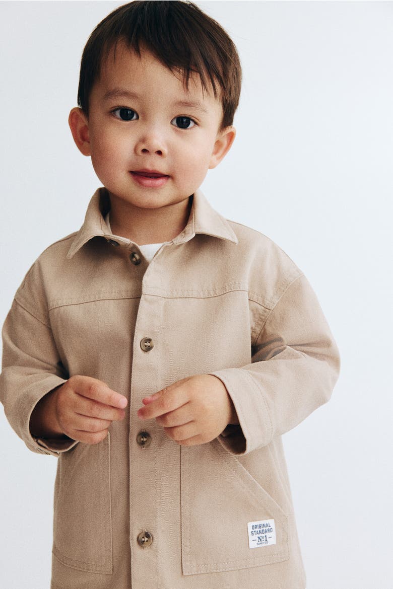 3-piece Cotton Set, Alternate, color, Light beige/brown