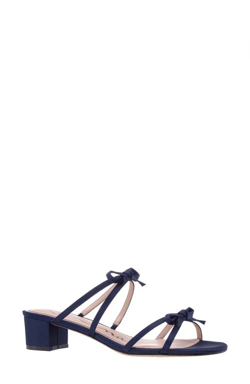 Nina Gaby Slide Sandal In New Navy