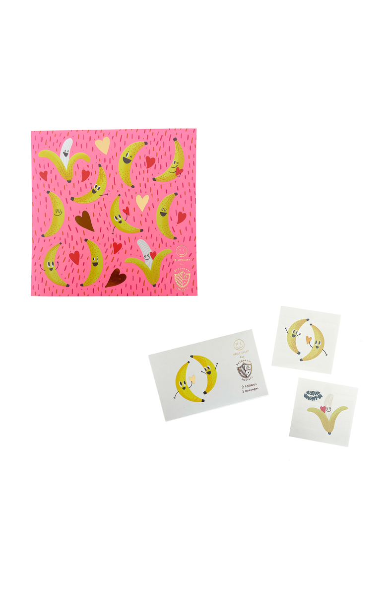 Daydream Society Bananas for You Valentine's Day Favor Set, Main, color, Assorted Pre-Pack