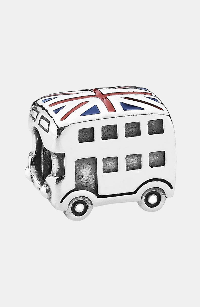 PANDORA London Bus Bead Charm, Main, color, 