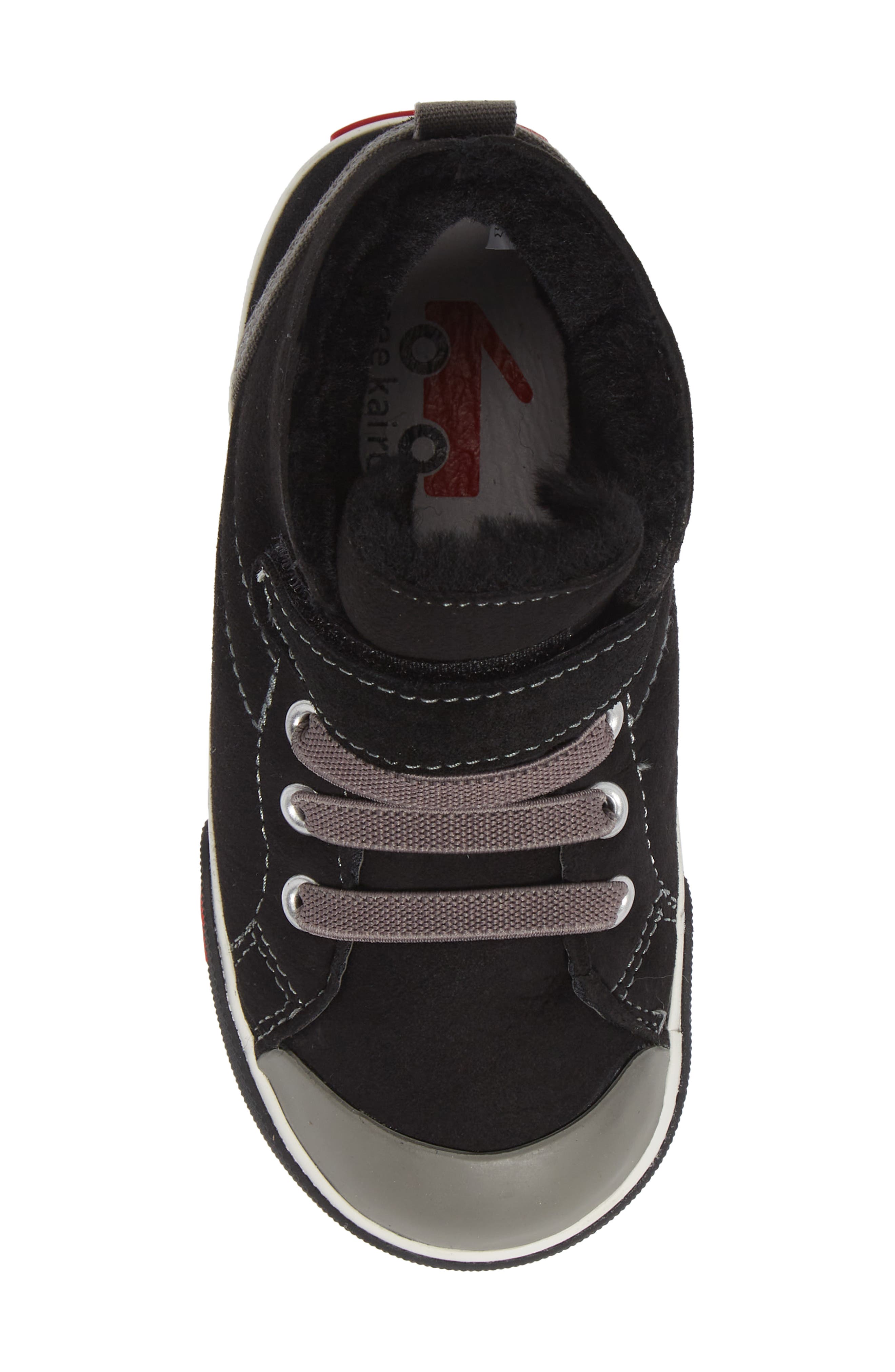 See Kai Run Devon Genuine Shearling Lined Sneaker, Alternate, color, 