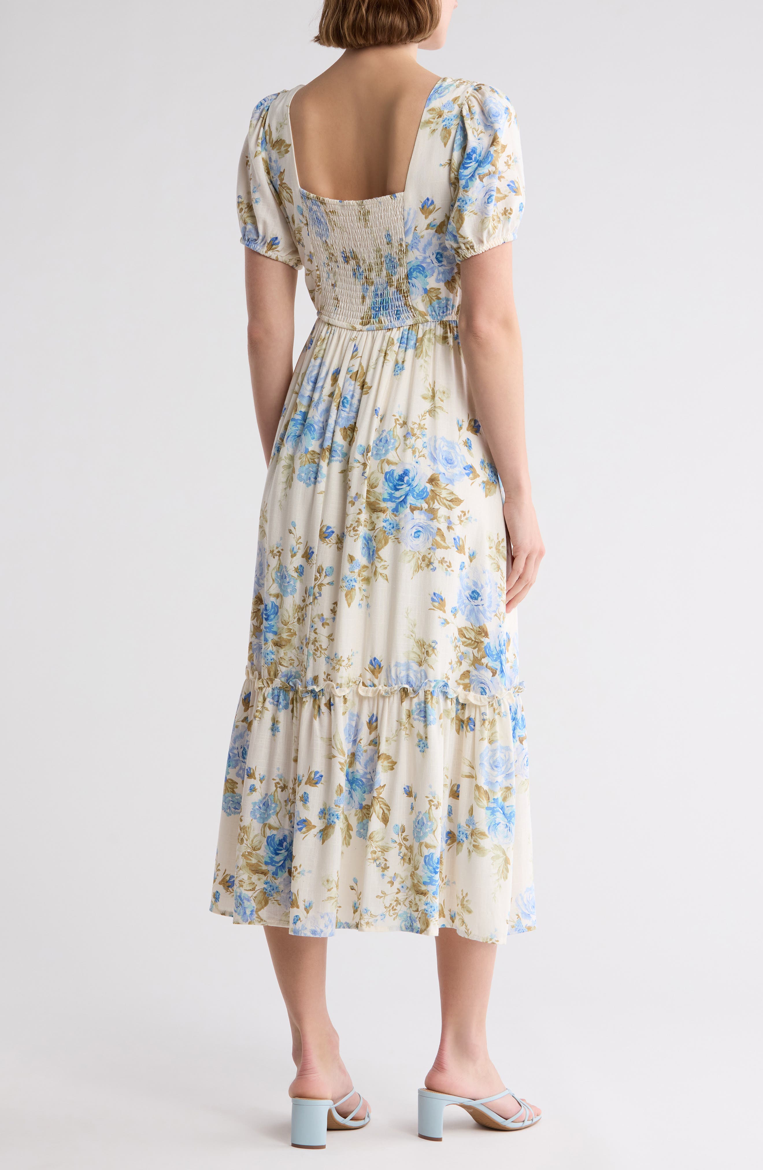 Floral Midi Dress - image 2