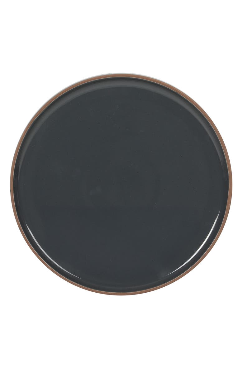 Northrock  12-Piece Stoneware Plates and Bowls Dinnerware Set, Service for 4, Alternate, color, Blue