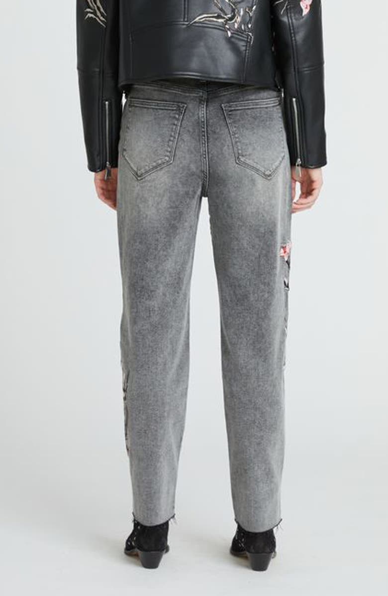 Driftwood Royce Sakura Straight Leg Jeans, Alternate, color, Grey Wash