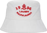 Lauren Ralph Lauren Embroidered Logo Bucket Hat