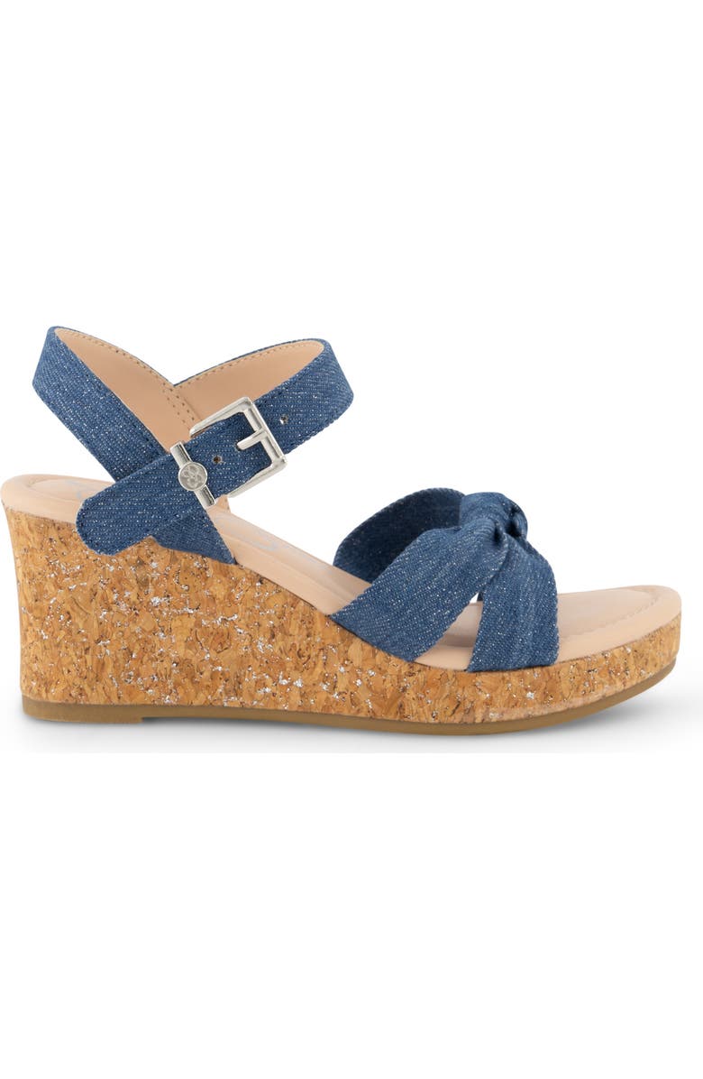 Jessica Simpson Kids' Asha Ankle Strap Wedge Sandal, Alternate, color,