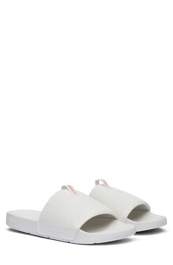 Swims Cabana Knit Slide Sandal In White