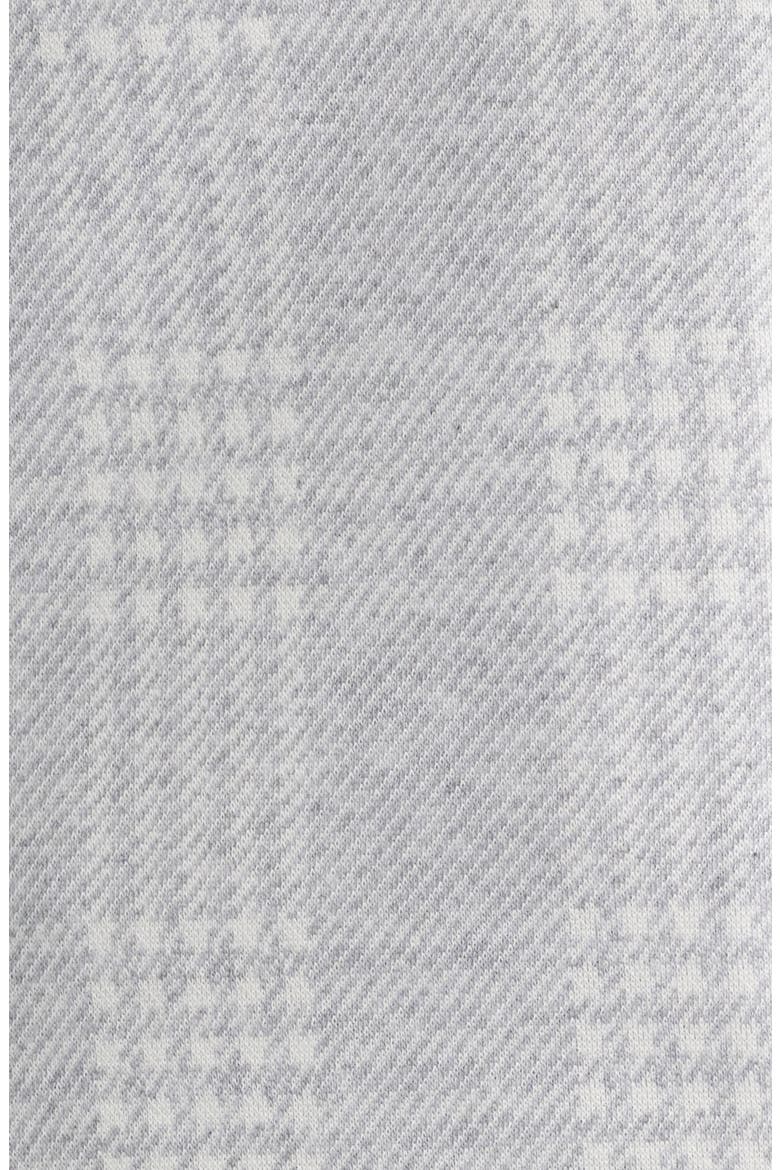 Hanry Slim Fit Plaid Knit Cotton Blend Sport Coat, Alternate, color, SILVER