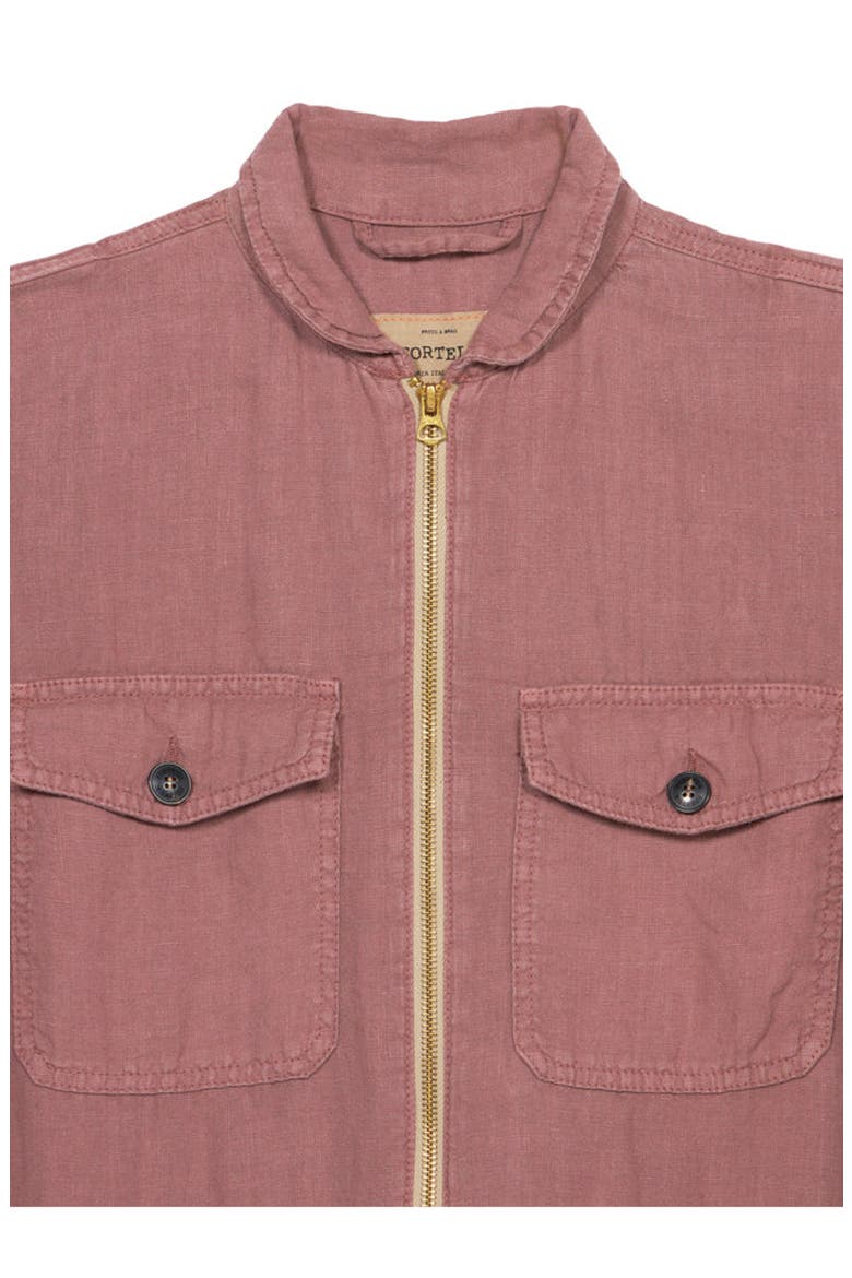 Linen Coverall, Alternate, color, Purple