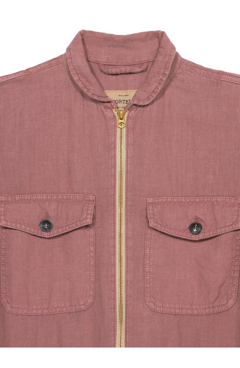 Fortela Linen Coverall, Alternate, color, Purple