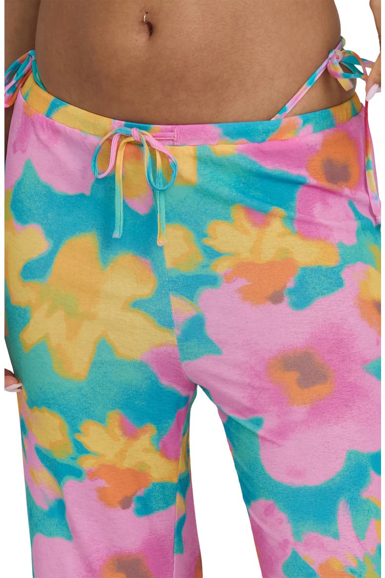 Lookin' Fresh Print Cover-Up Pants, Alternate, color, OCEAN SPRAY