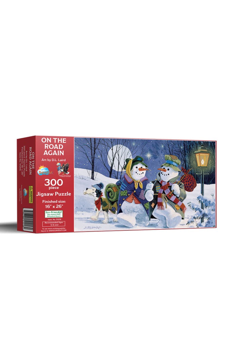 Sunsout On the Road Again 300 piece Jigsaw Puzzle for Adults, Main, color, Multicolor