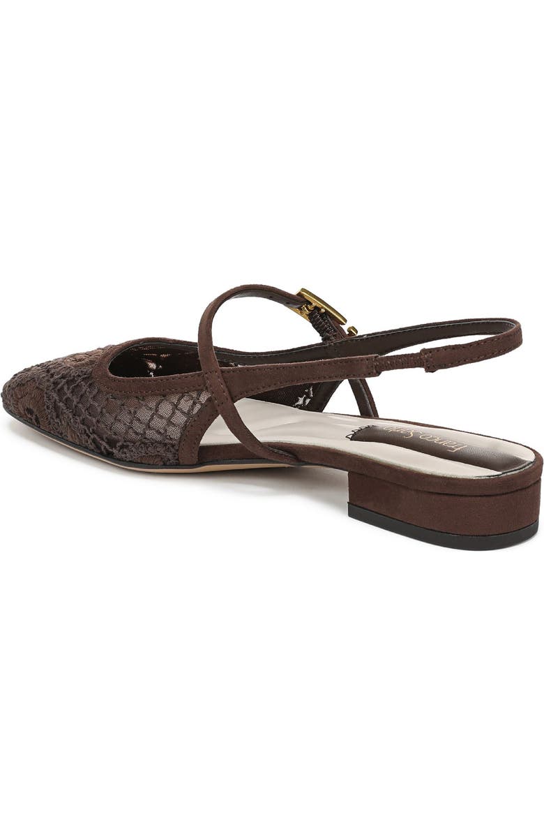 Franco Sarto Destin Slingback Flat, Alternate, color, Umber Brown
