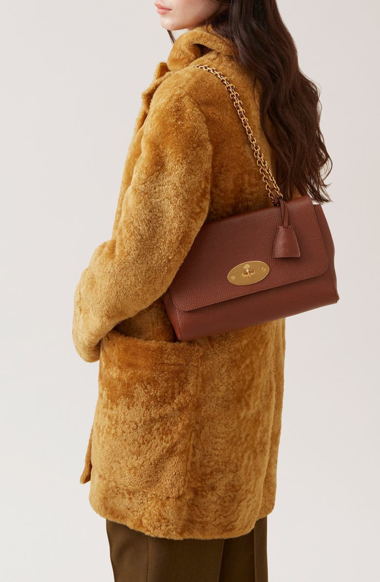 Mulberry Medium Lily Leather Shoulder Bag, Alternate, color,