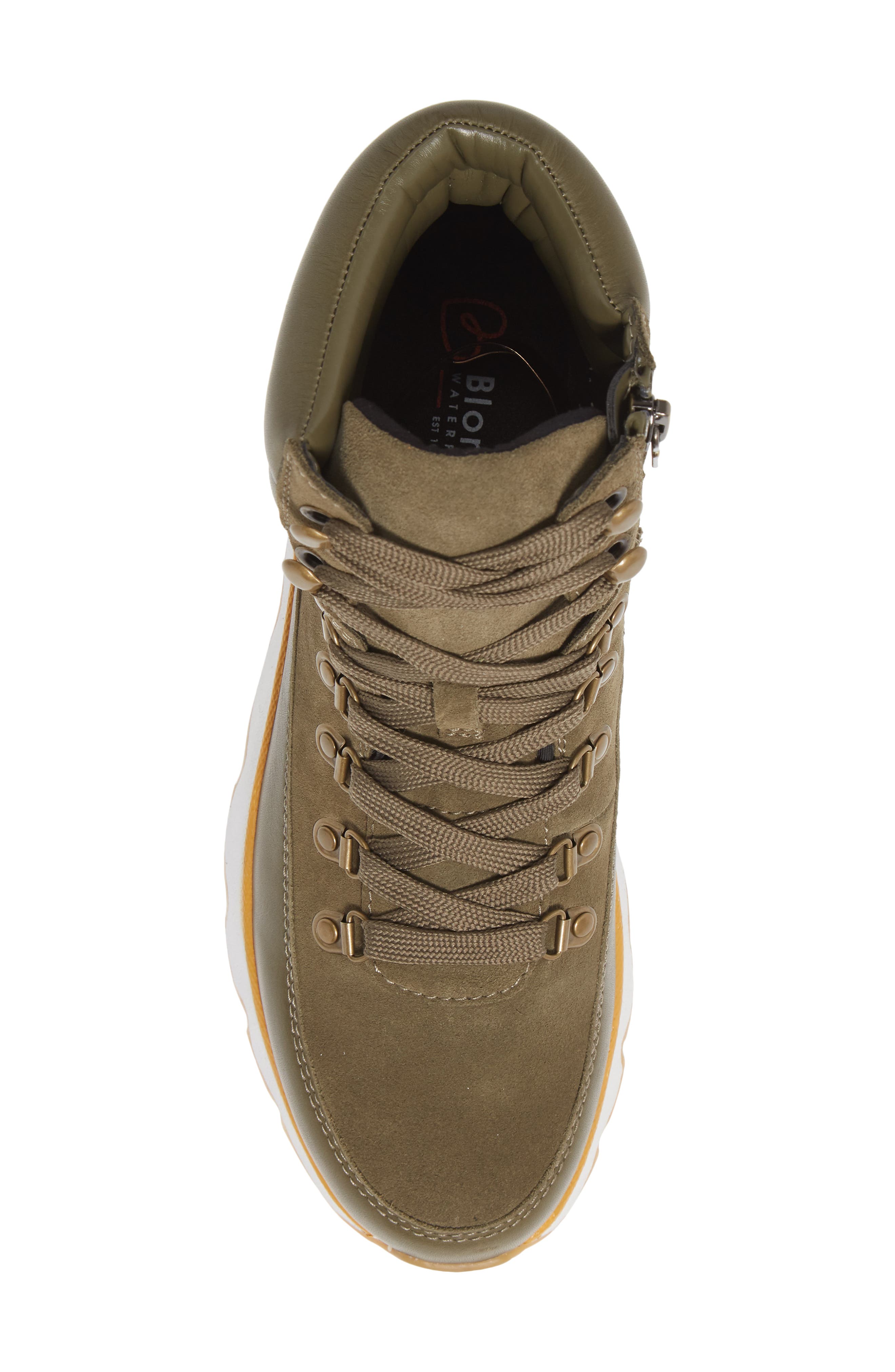 Shaker Waterproof Winter Boot, Alternate, color, OLIVE SUEDE