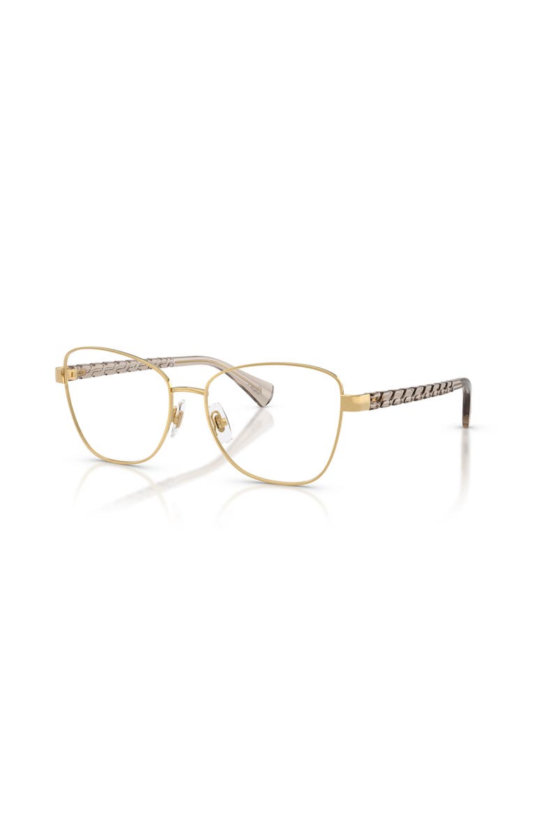 55mm Irregular optical glasses, Main, color, Gold