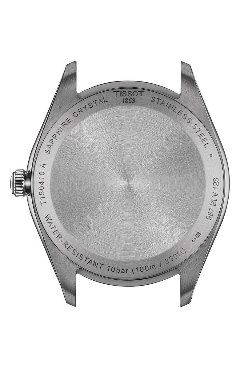 Tissot PR 100 Classic Bracelet Watch, 40mm, Alternate, color, Silver/ Blue