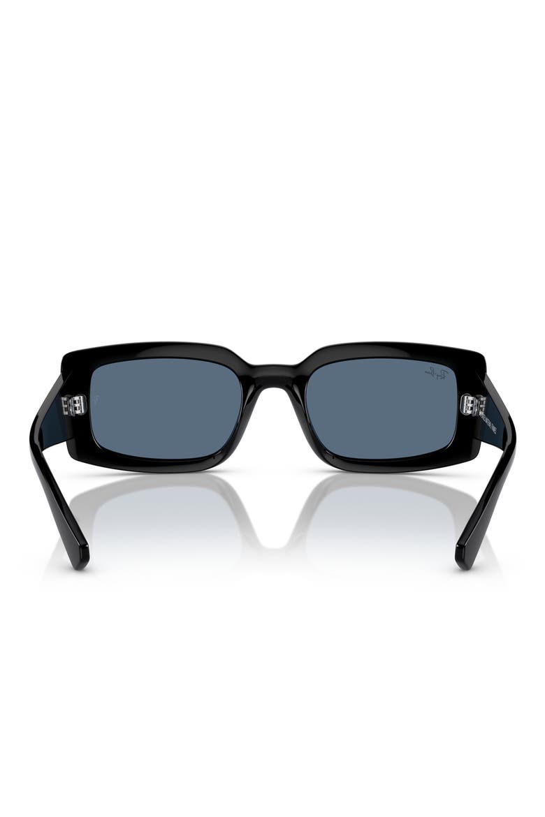 Kiliane 54mm Pillow Sunglasses, Alternate, color, BLACK BLUE