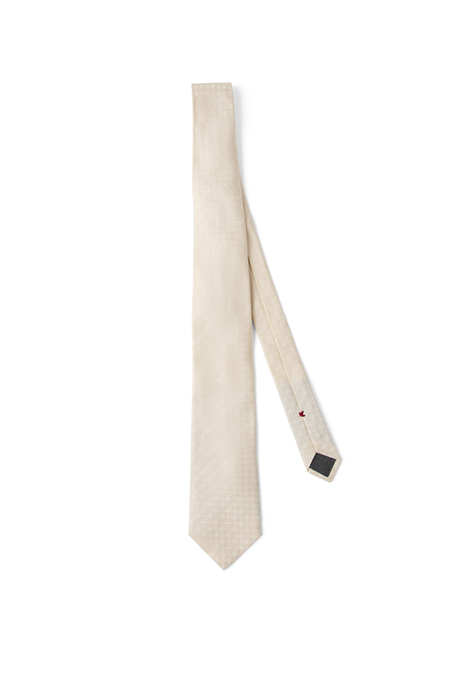 Brunello Cucinelli Paisley-print Silk Tie In Panama