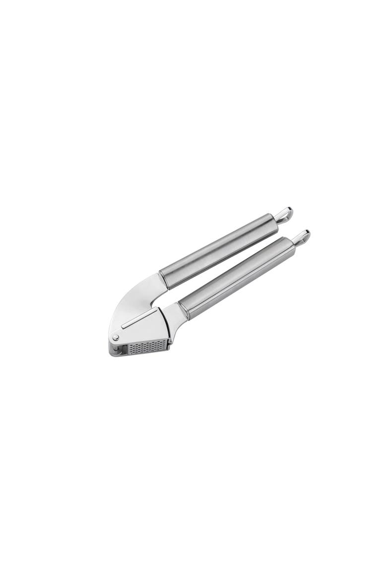 Parma Garlic Press, 18/10 Stainless Steel, 8-Inch, Main, color, Silver
