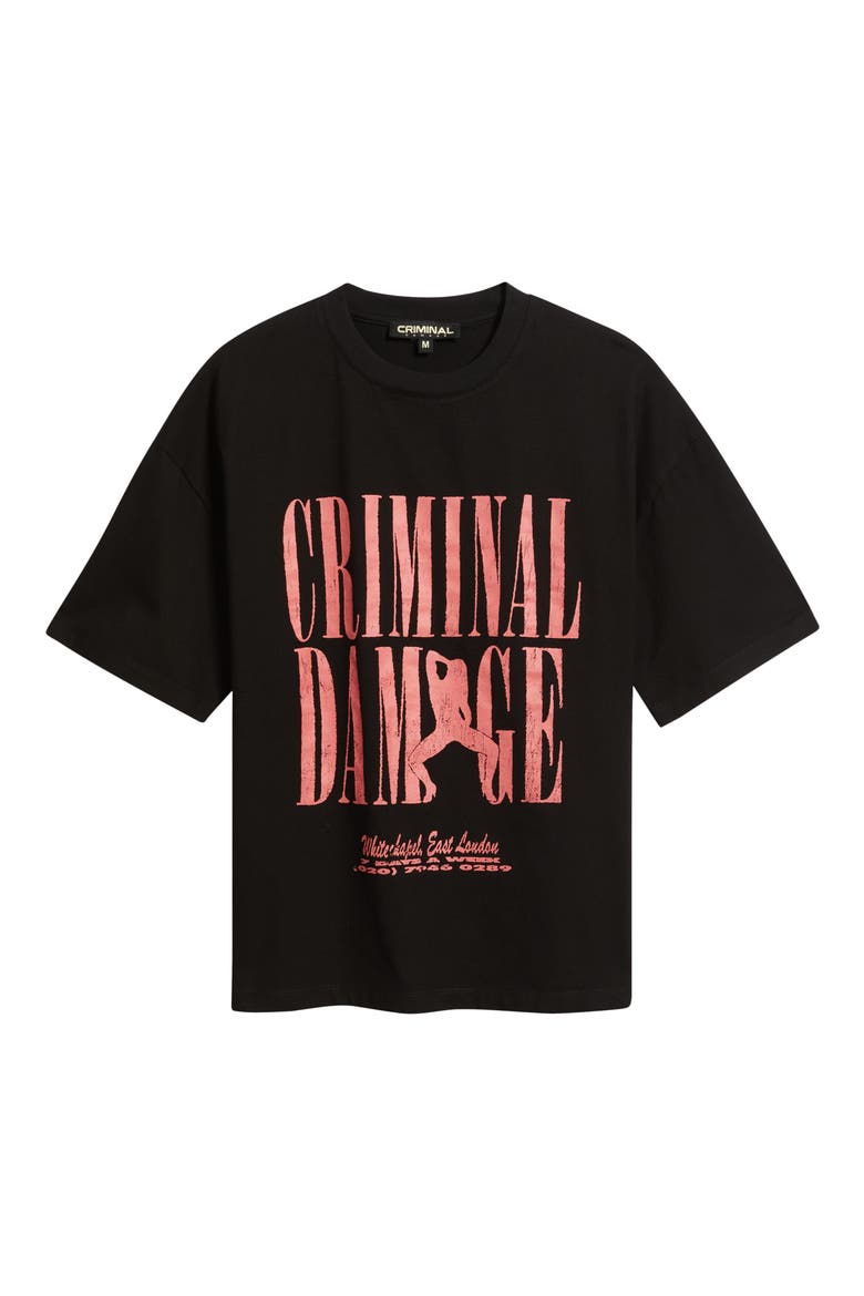 Striptease Graphic T-Shirt, Alternate, color, BLACK