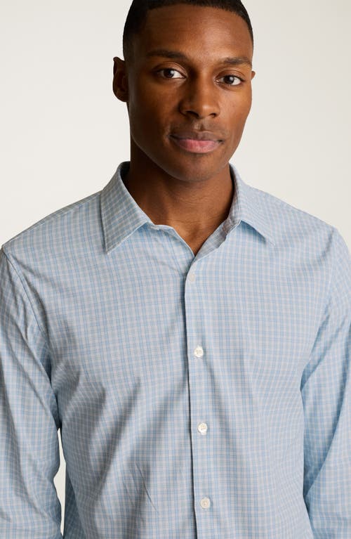 Bonobos Tech Slim Fit Windowpane Check Button-up Shirt