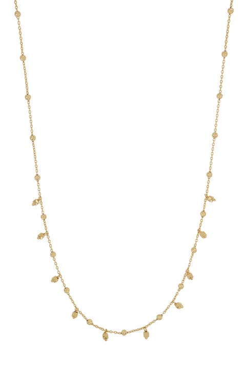 14K Gold Charm Necklace (Nordstrom Exclusive)