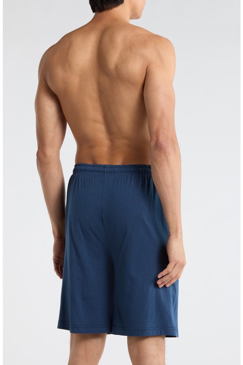 Cotton Jersey Pajama Shorts, Alternate, color, SKY BLUE