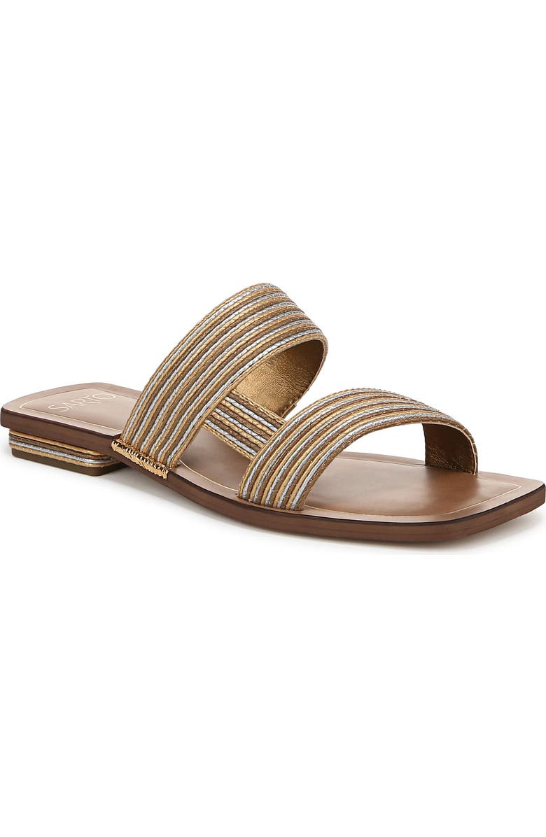 SARTO by Franco Sarto Emily Slide Sandal, Main, color, Brown