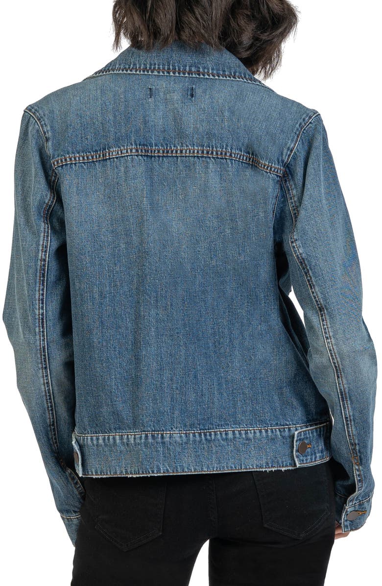 KUT from the Kloth Rita Denim Jacket, Alternate, color, 