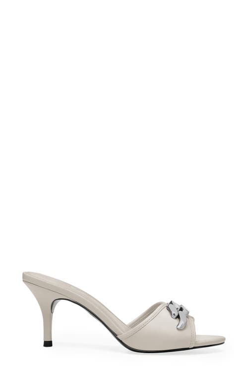Rebecca Minkoff Chain Leather Mule In Multi
