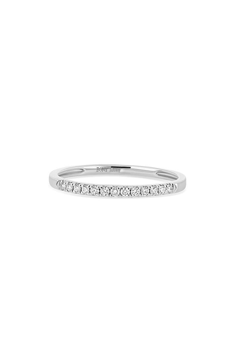 18k Gold Diamond Stackable Ring, Alternate, color, 18K WHITE GOLD