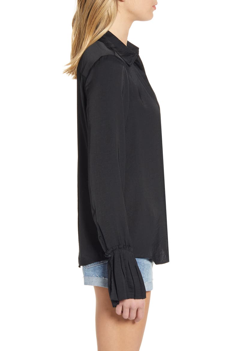Abriana Shirt, Alternate, color, BLACK