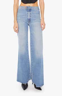 The Tab Roller Skimp Wide Leg Jeans