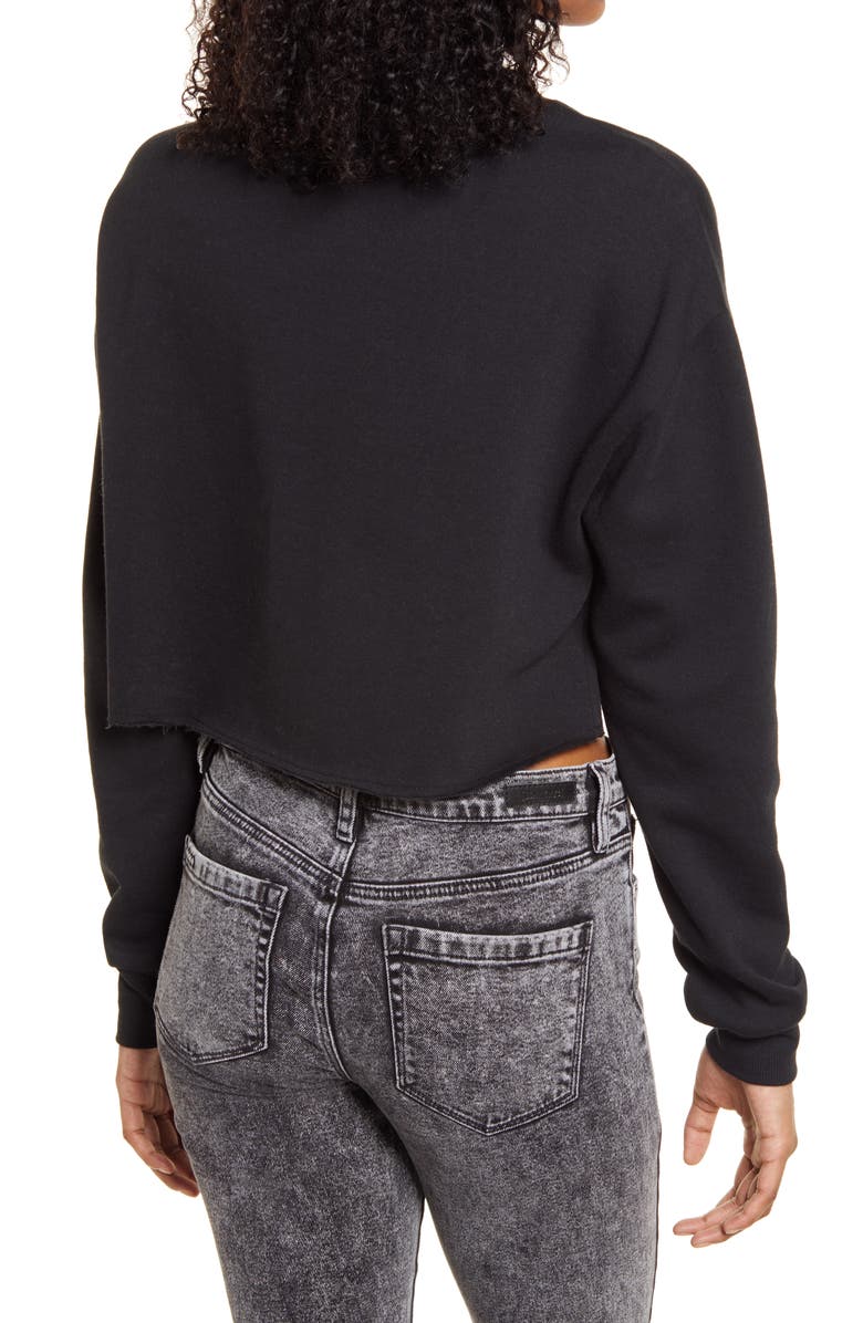 Socialite Crop Sweatshirt, Alternate, color, 