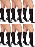 MeMoi 6-Pack Knee High Socks