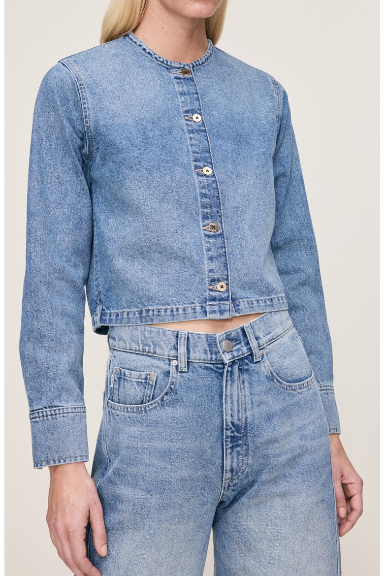 Montauk Denim Shirt, Alternate, color, SALT LAKE