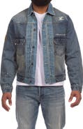 Billionaire Boys Club Jet Pack Distressed Denim Jacket