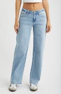 YMI Britney Low Rise Wide Leg Jeans