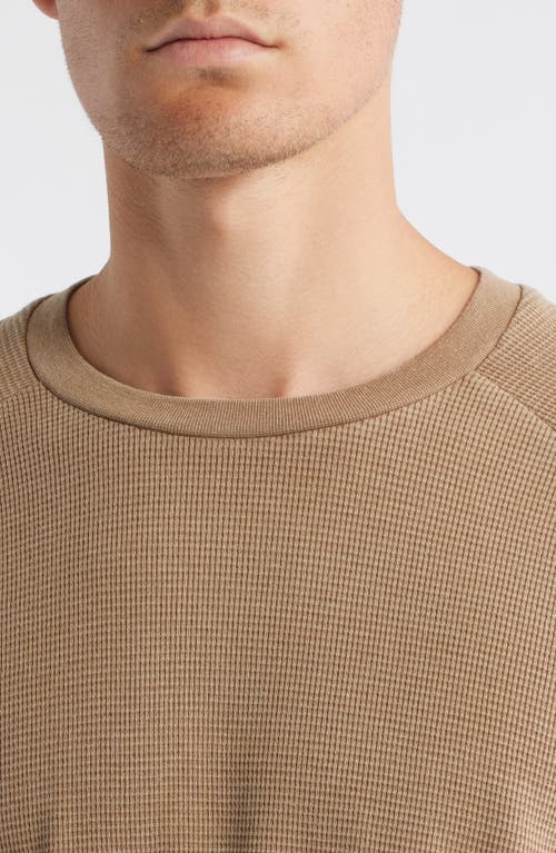Bp. Thermal Long Sleeve Raglan T-shirt In Brown