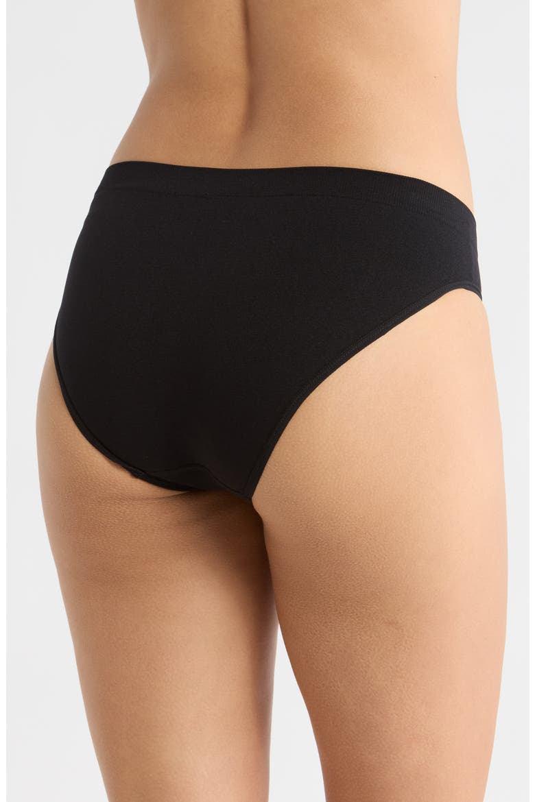 Everyday Assorted 5-Pack Bikinis, Alternate, color, BLACK