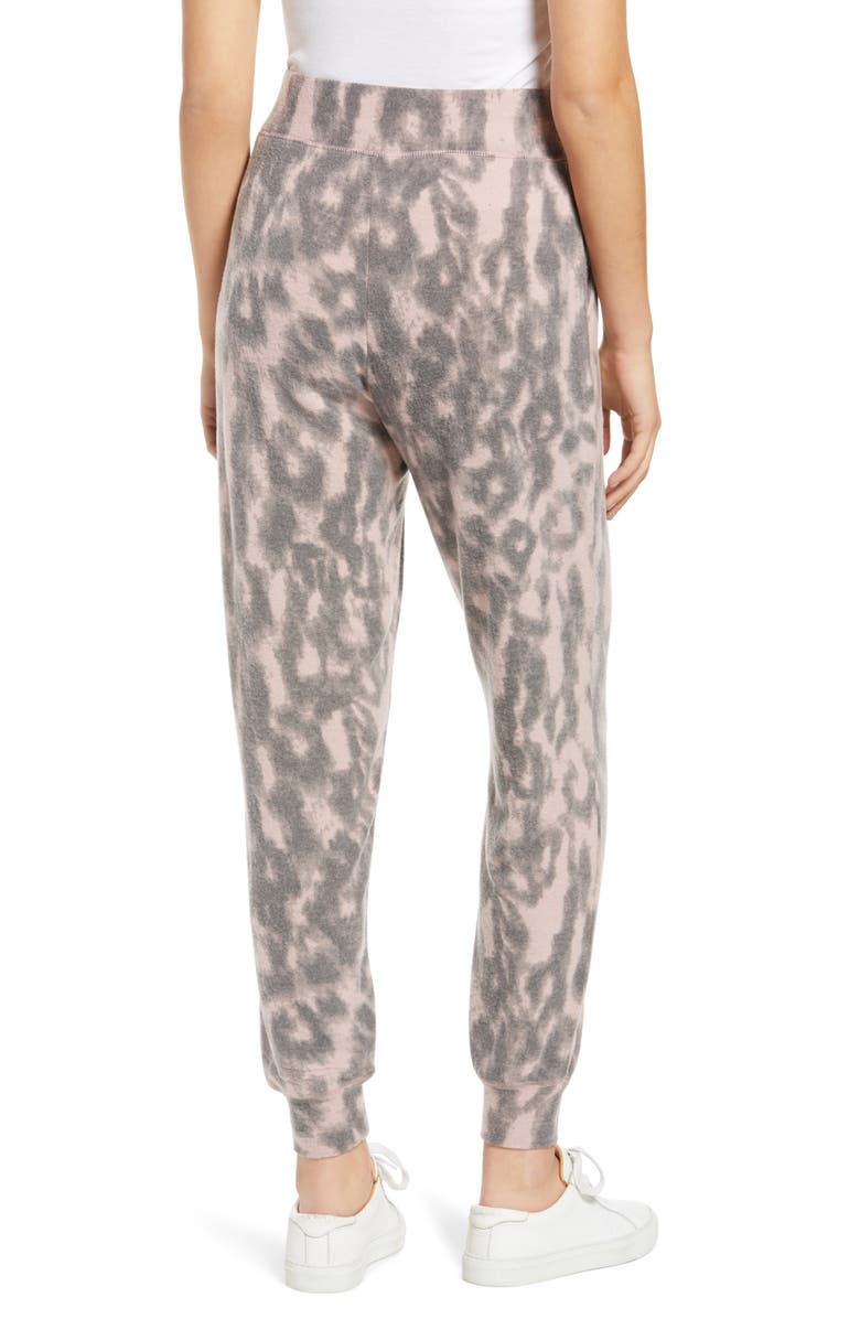 BLANKNYC Leopard Print Joggers, Alternate, color, 