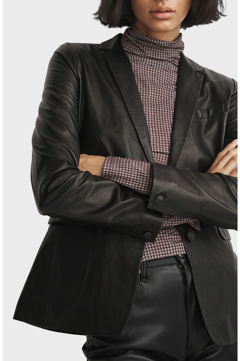 Shaw Geo Print Paneled Funnel Neck Top, Alternate, color, PINK PLAID