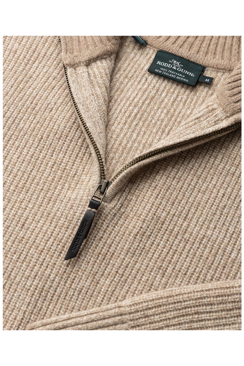 Robbies Road Quarter Zip Sweater, Alternate, color, FLAX