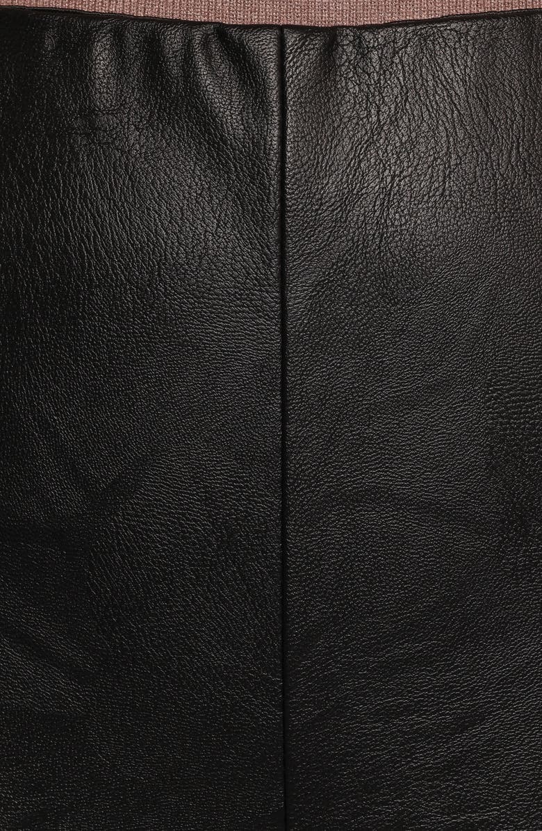 Petal & Pup Kathi Faux Leather Pants, Alternate, color, 