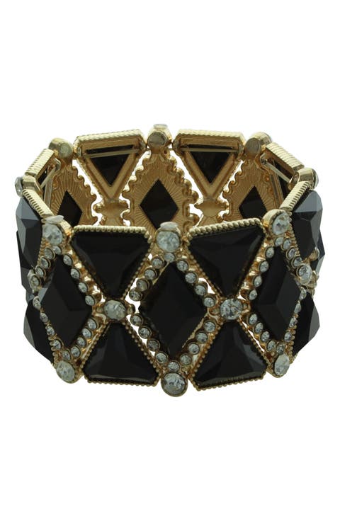 Danni Crystal Stretch Bracelet