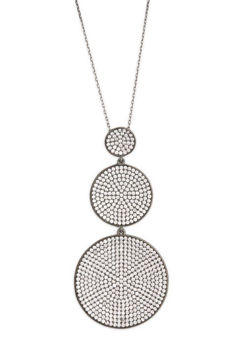 CZ Graduating Pendant Necklace